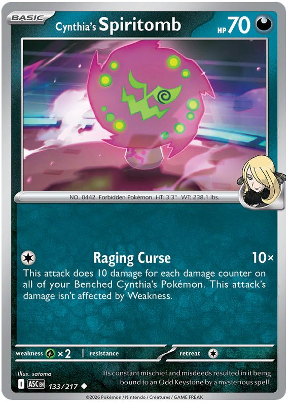 133.Cynthia's.Spiritomb.ASC.Uncommon