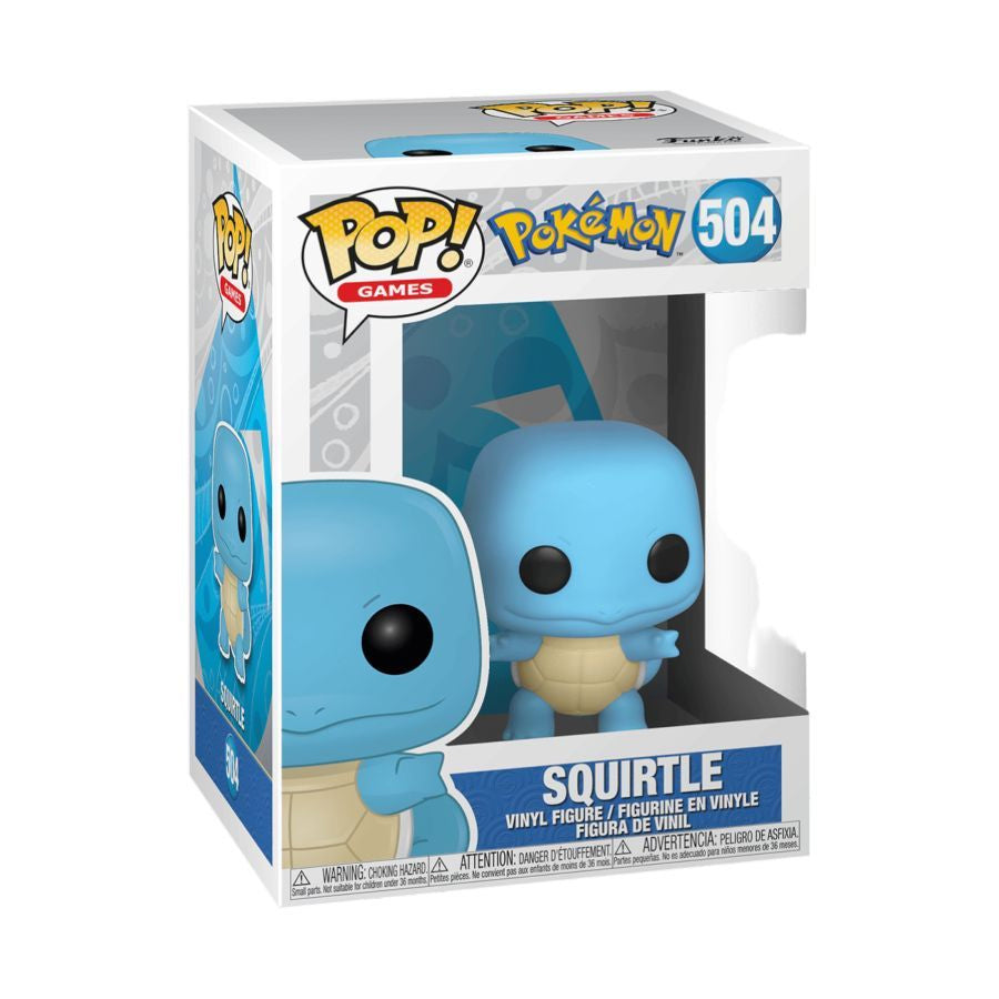 Pokemon Funko Pop! Vinyl - Squirtle #504