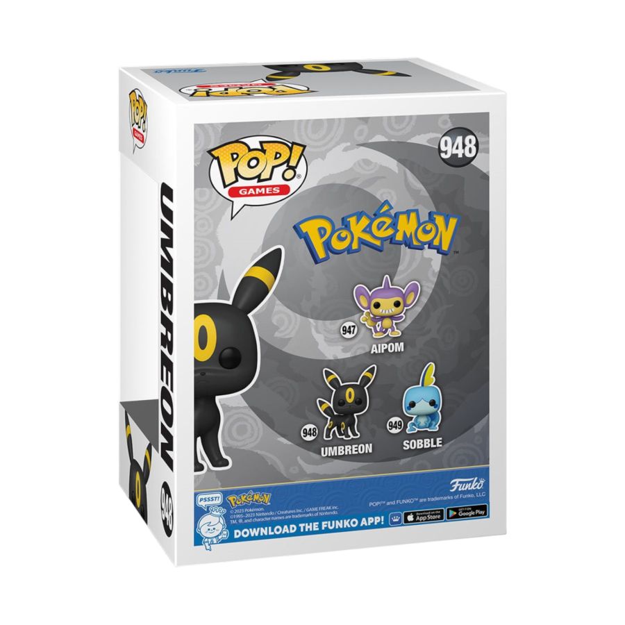 Pokemon Funko Pop! Vinyl - Umbreon #948