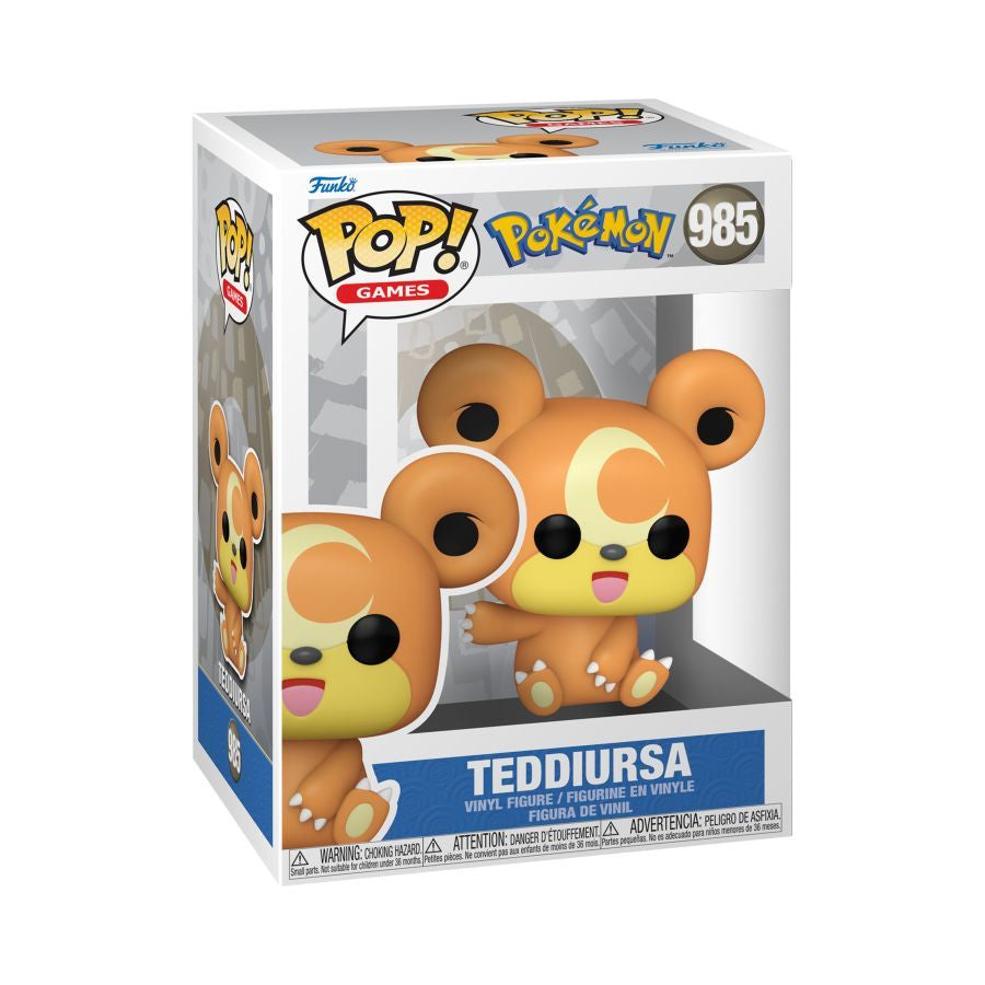 Pokemon Funko Pop! Vinyl - Teddiursa #985