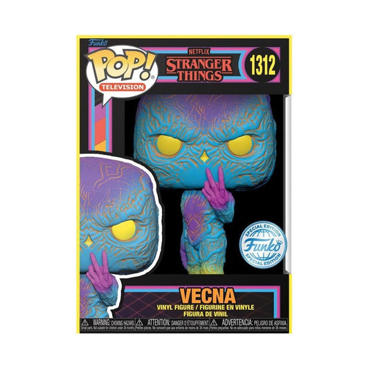 Stranger Things Funko Pop! Vinyl - Vecna Blacklight Edition #1312