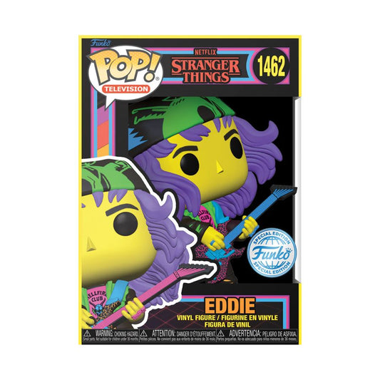 Stranger Things Funko Pop! Vinyl - Eddie Blacklight Edition #1462
