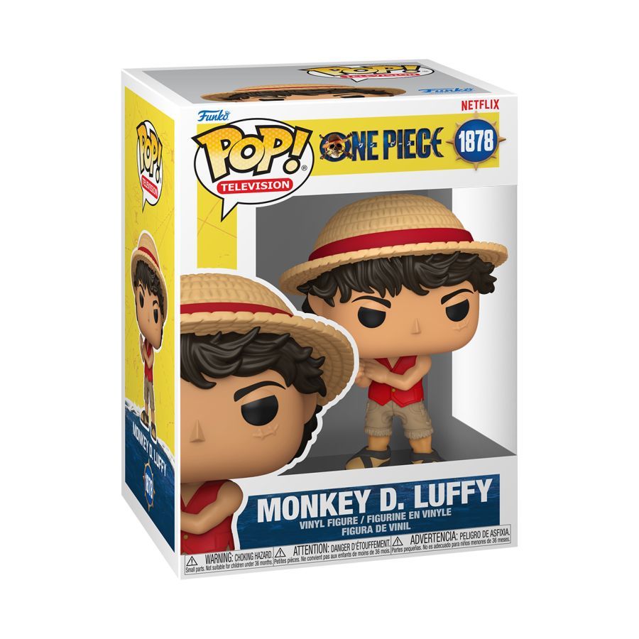 One Piece Funko Pop! Vinyl - Monkey D. Luffy Netflix #1878