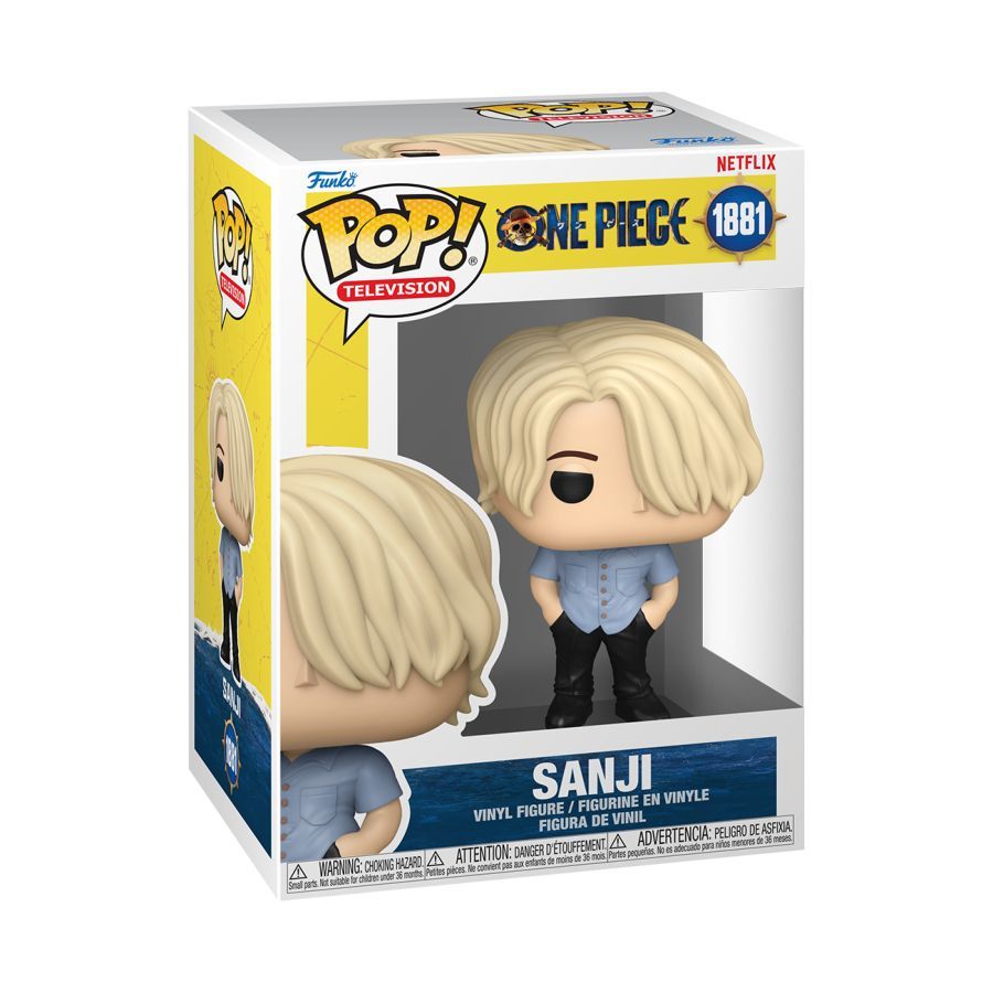 One Piece Funko Pop! Vinyl - Sanji Netflix #1881