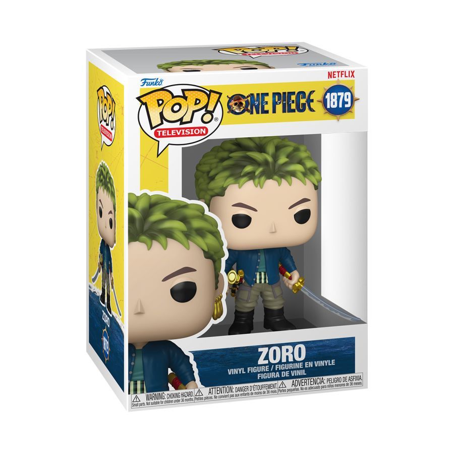 One Piece Funko Pop! Vinyl - Zoro Netflix #1879