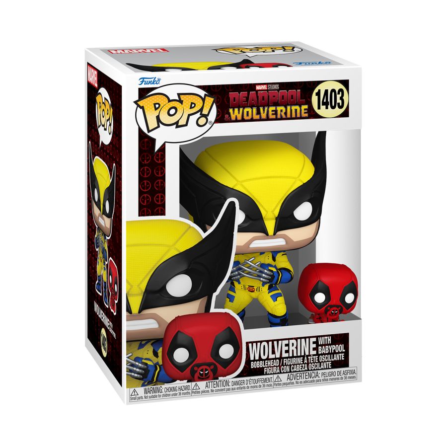 Marvel Funko Pop! Vinyl - Deadpool & Wolverine #1403