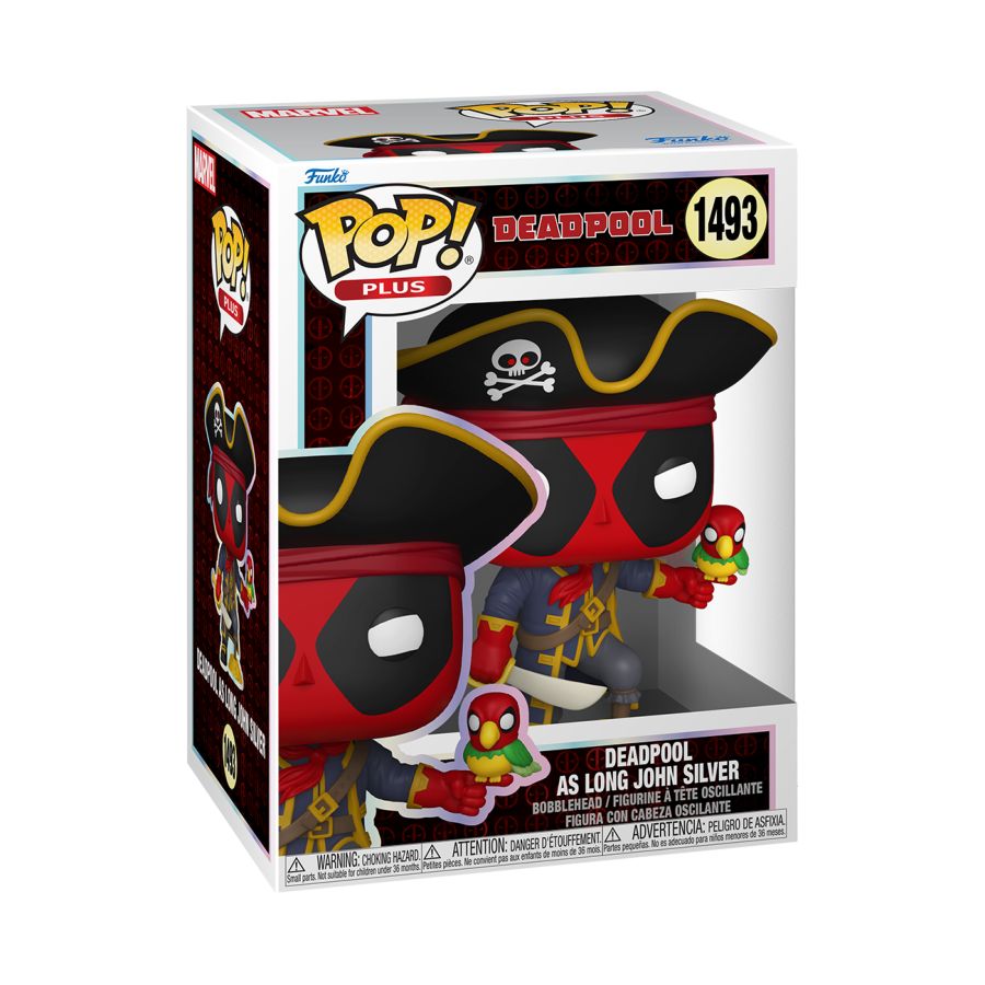 Marvel Funko Pop! Vinyl - Deadpool As Long John Silver #1493