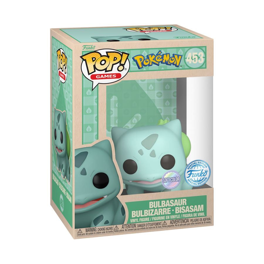 Pokemon Funko Pop! Vinyl - Bulbasaur Pastel #453