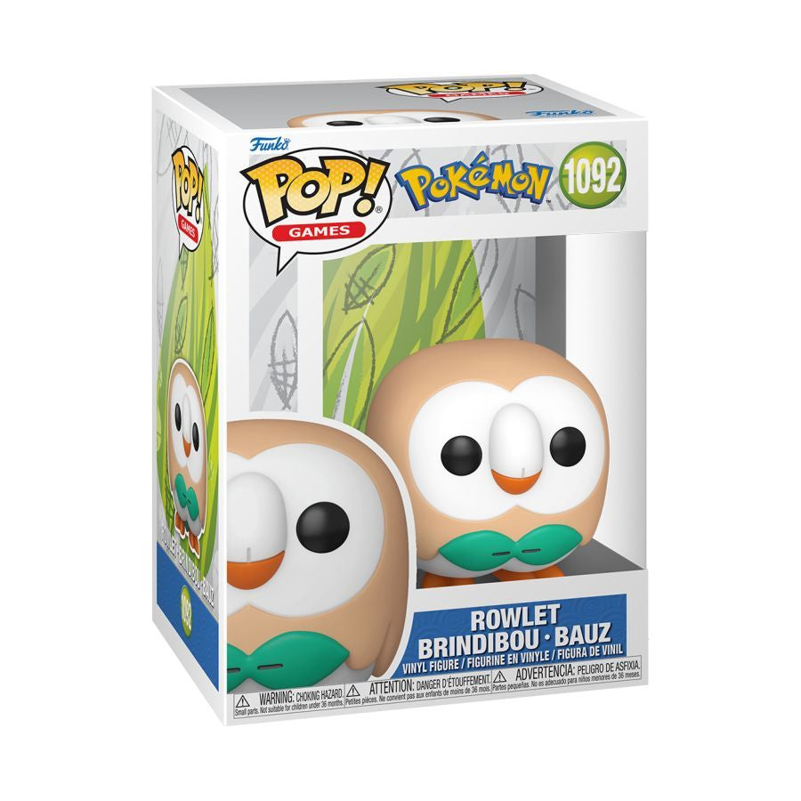 Pokemon Funko Pop! Vinyl - Rowlet #1092