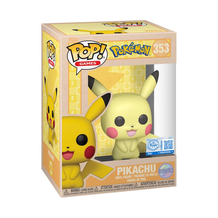 Pokemon Funko Pop! Vinyl - Pikachu Pastel #353