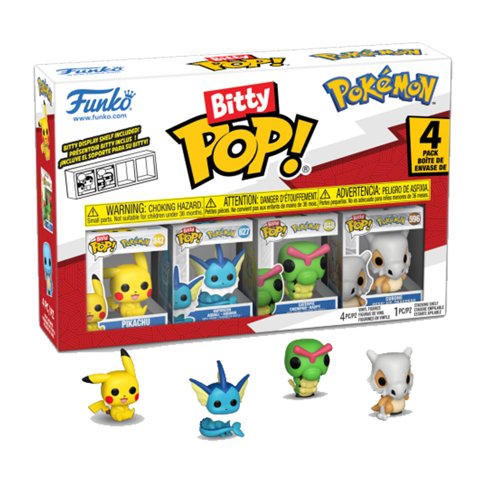 Funko Bitty Pop! Pokemon Pikachu Pop Vinyl 4-Pack