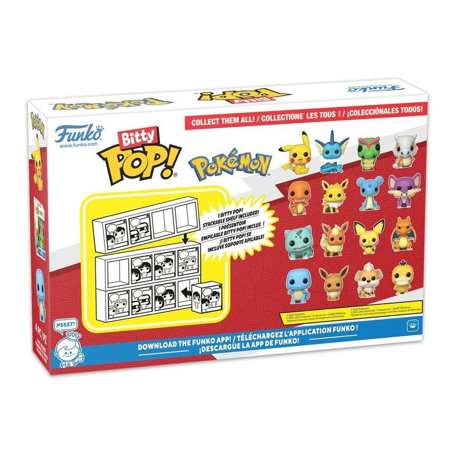 Funko Bitty Pop! Pokemon Pikachu Pop Vinyl 4-Pack
