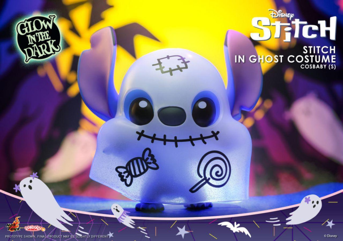 Lilo & Stitch Cosbaby - Stitch Halloween Ghost (Glow In The Dark)