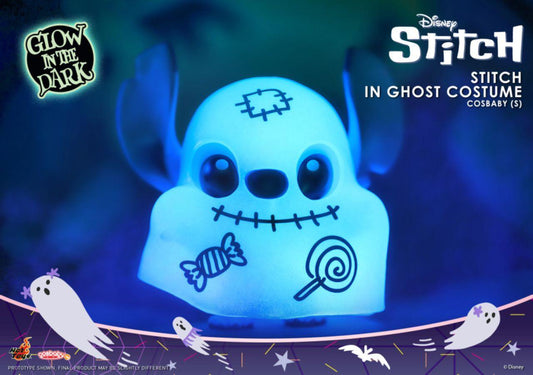 Lilo & Stitch Cosbaby - Stitch Halloween Ghost (Glow In The Dark)