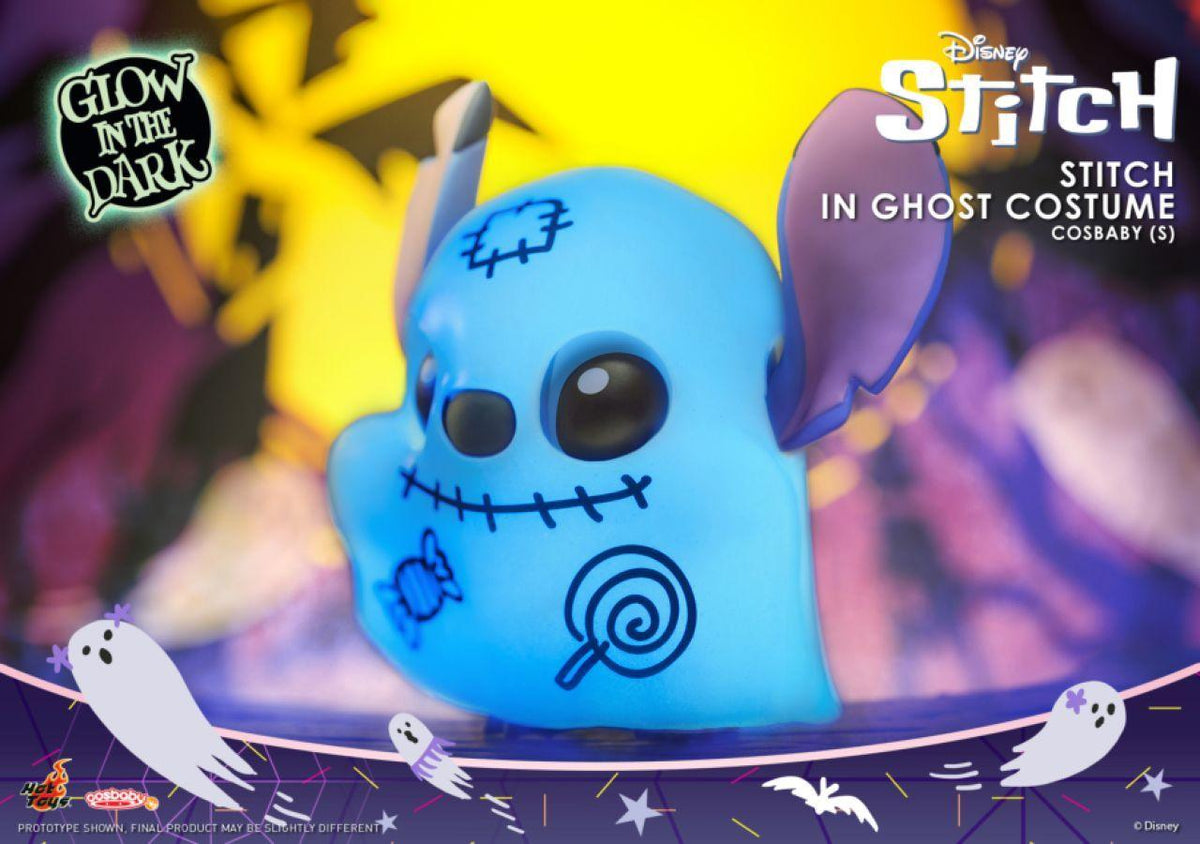 Lilo & Stitch Cosbaby - Stitch Halloween Ghost (Glow In The Dark)