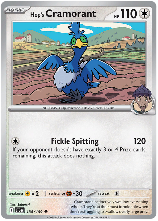 138.Hop's Cramorant.JTG.Uncommon