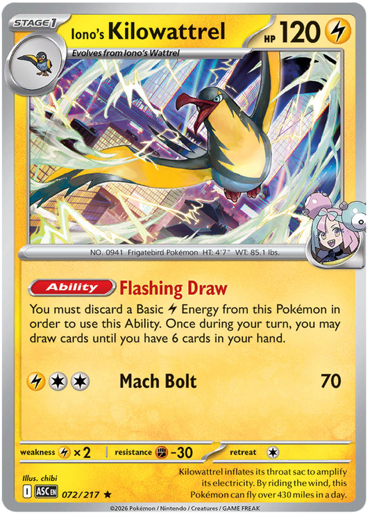 072.Iono's.Kilowattrel.ASC.Rare.Holo