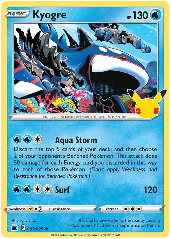 003. Kyogre