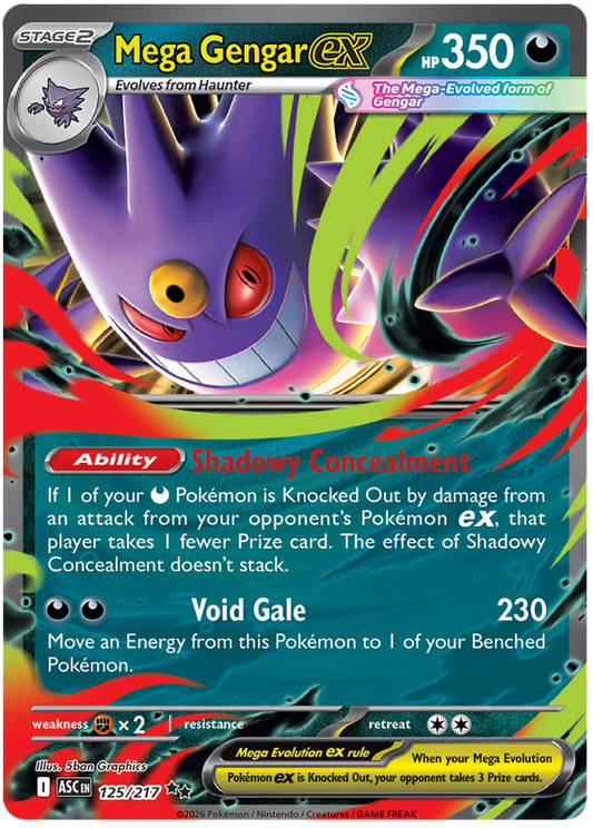 125.Mega.Gengar.Ex.ASC.Double.Rare