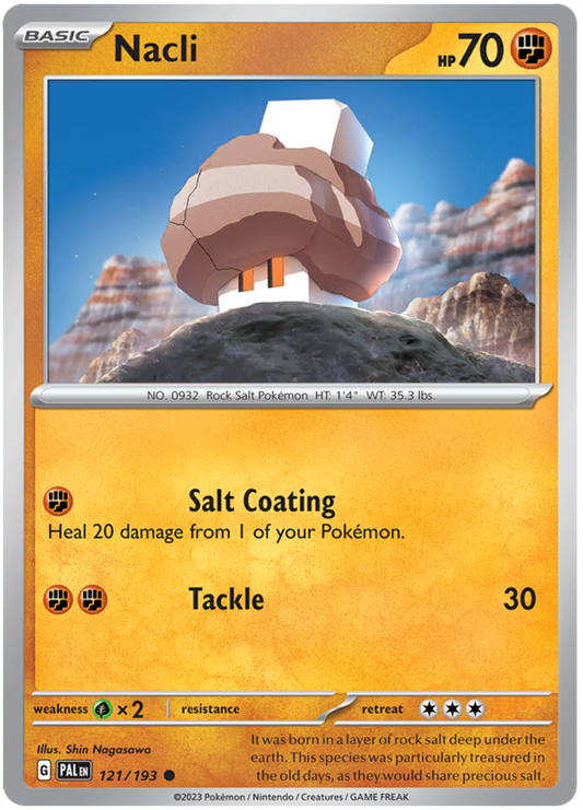 121. Nacli - Common - Paldea Evolved