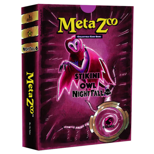 Metazoo Nightfall Spirit Stikini Owl - Theme Deck