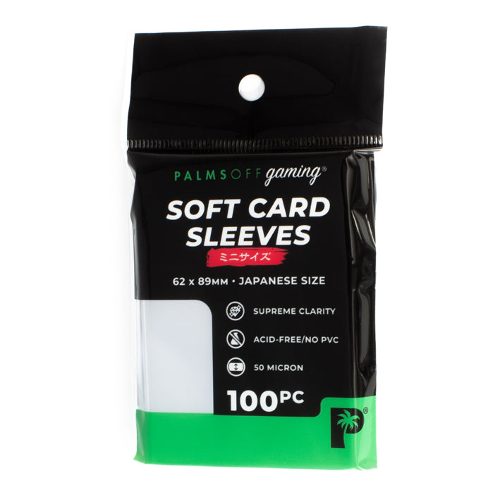 Palms Off Gaming - Japanese Size Soft Card Sleeves 62x89mm
