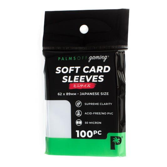 Palms Off Gaming - Japanese Size Soft Card Sleeves 62x89mm