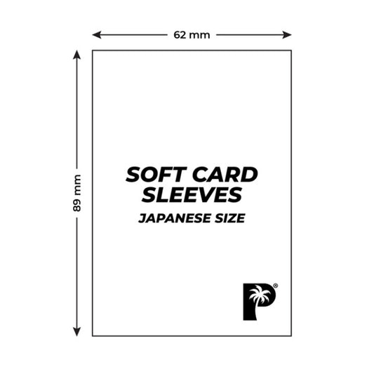 Palms Off Gaming - Japanese Size Soft Card Sleeves 62x89mm