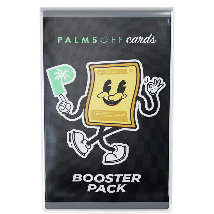 Palms Off Gaming - Mint Fit Booster Pack Sleeves Extra Thick 120x73mm 50pc