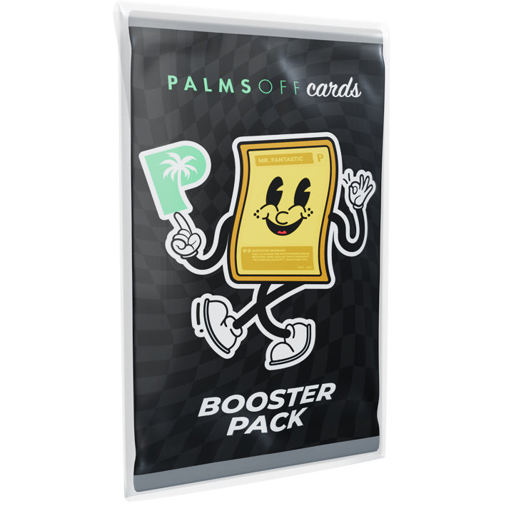 Palms Off Gaming - Mint Fit Booster Pack Sleeves Extra Thick 120x73mm 50pc