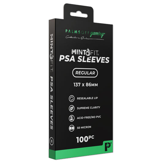 Palms Off Gaming - Mint Fit PSA Regular Sleeves 137x86mm 100pc