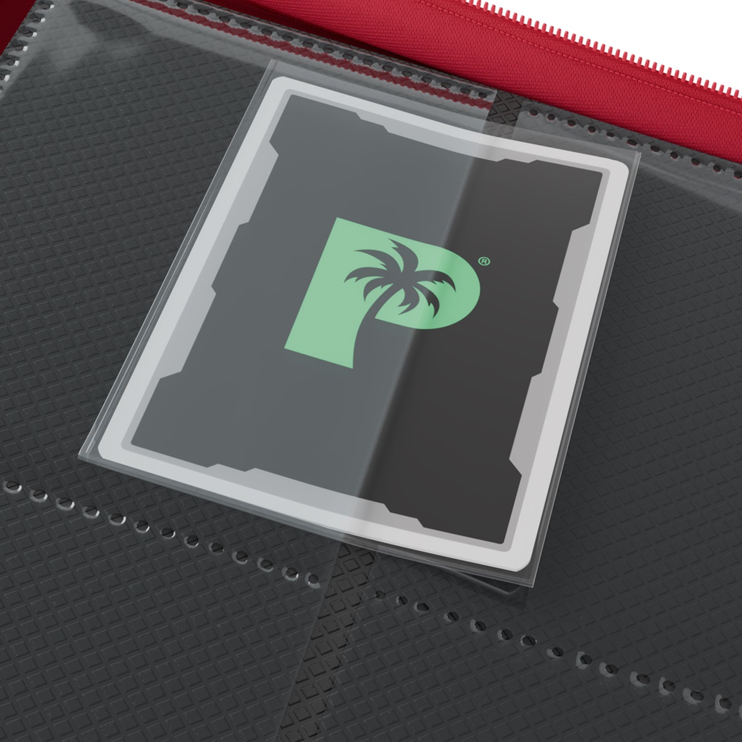 Palms Off Gaming - Stealth 9 Pocket Zip Binder 360 Slots Red