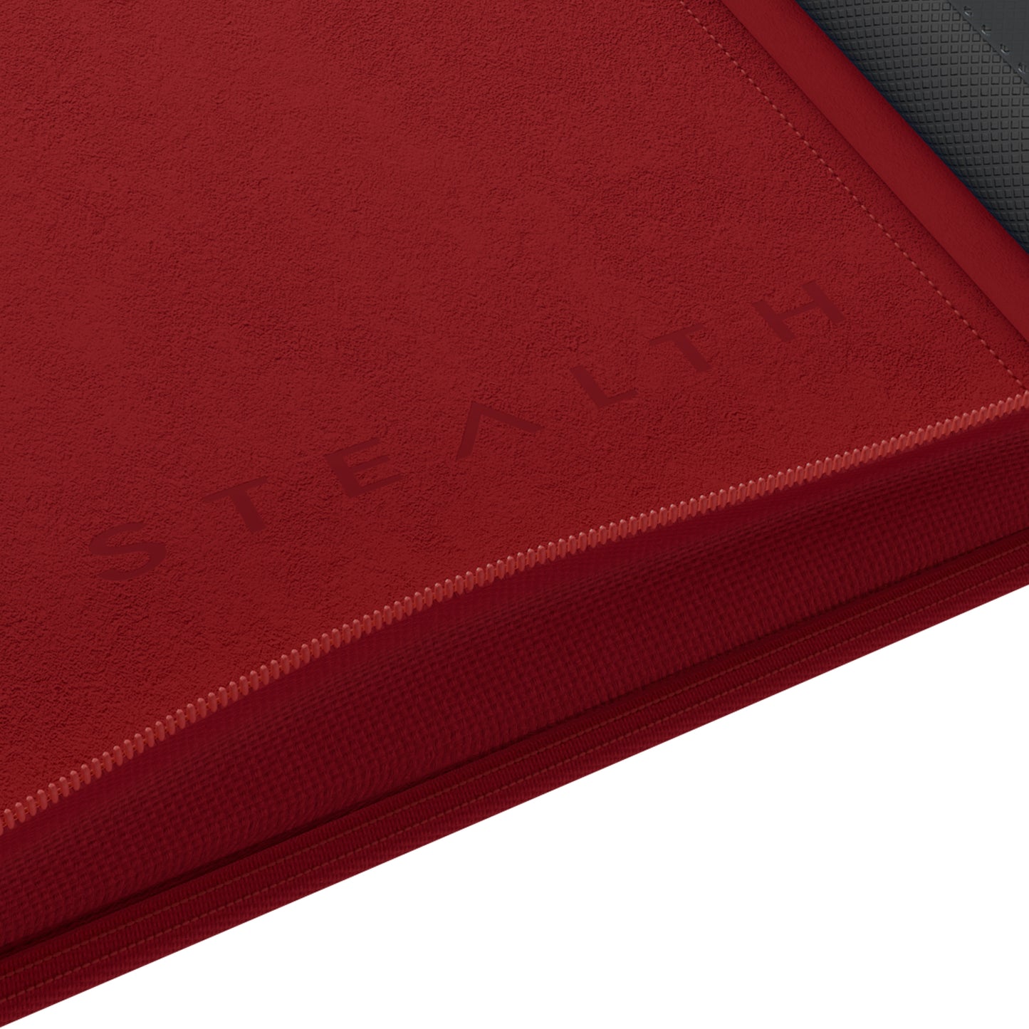 Palms Off Gaming - Stealth 9 Pocket Zip Binder 360 Slots Red