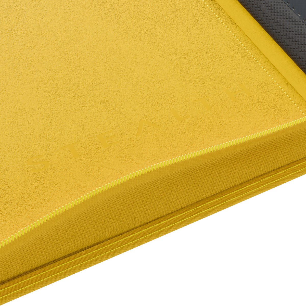 Palms Off Gaming - Stealth 9 Pocket Zip Binder 360 Slots Yellow