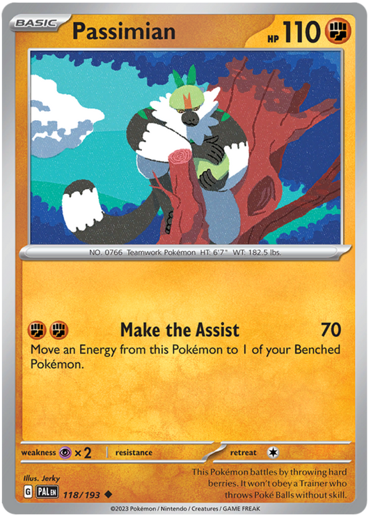118. Passimian - Uncommon - Paldea Evolved