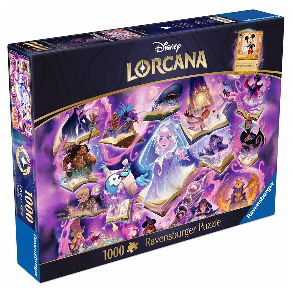 Ravensburger Disney Lorcana Amethyst Puzzle 1000pc