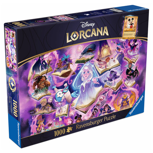 Ravensburger Disney Lorcana Amethyst Puzzle 1000pc