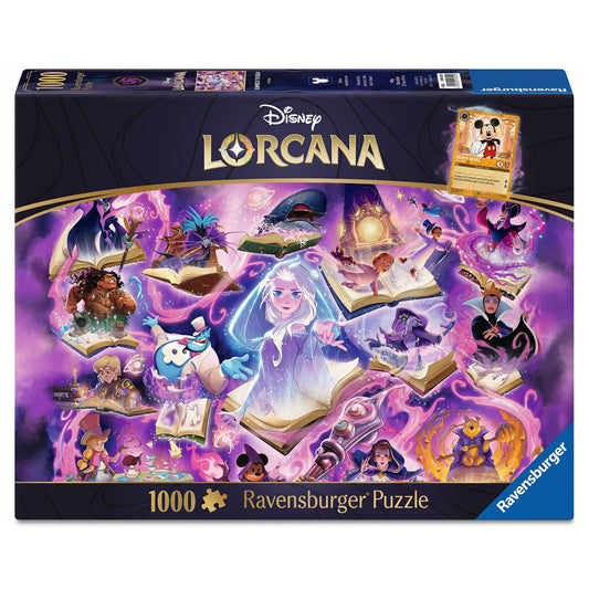Ravensburger Disney Lorcana Amethyst Puzzle 1000pc