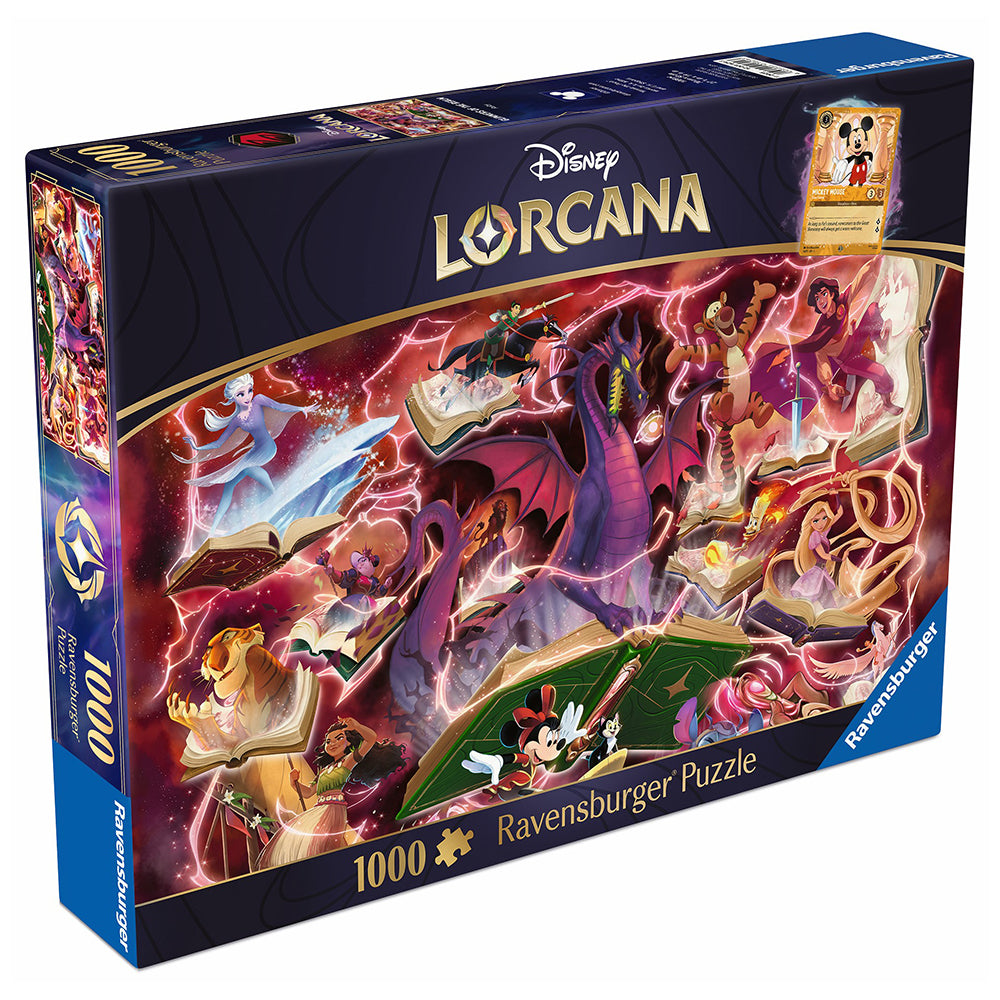Ravensburger Disney Lorcana Ruby Puzzle 1000pc