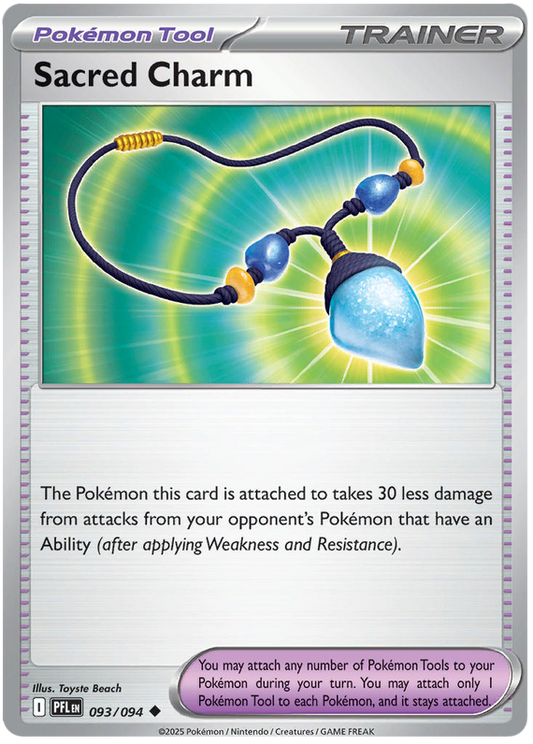 093.Trainer Pokemon Tool Sacred Charm.PFL.Uncommon