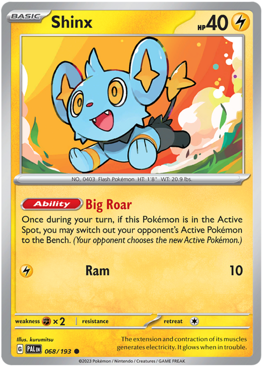 068. Shinx - Common - Paldea Evolved