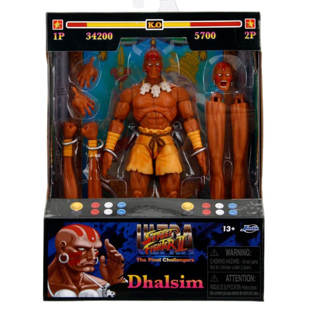 Street Fighter II 6-Inch Action Figure - Dhalsim