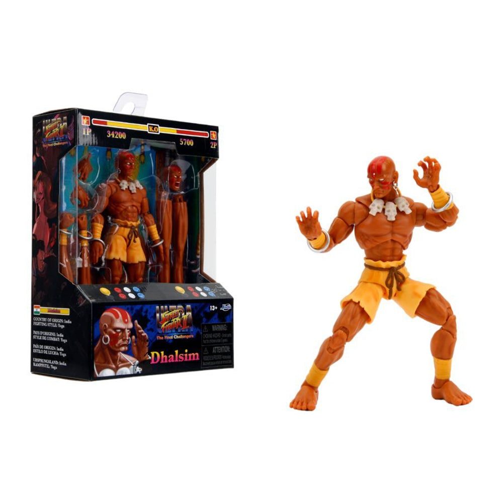 Street Fighter II 6-Inch Action Figure - Dhalsim