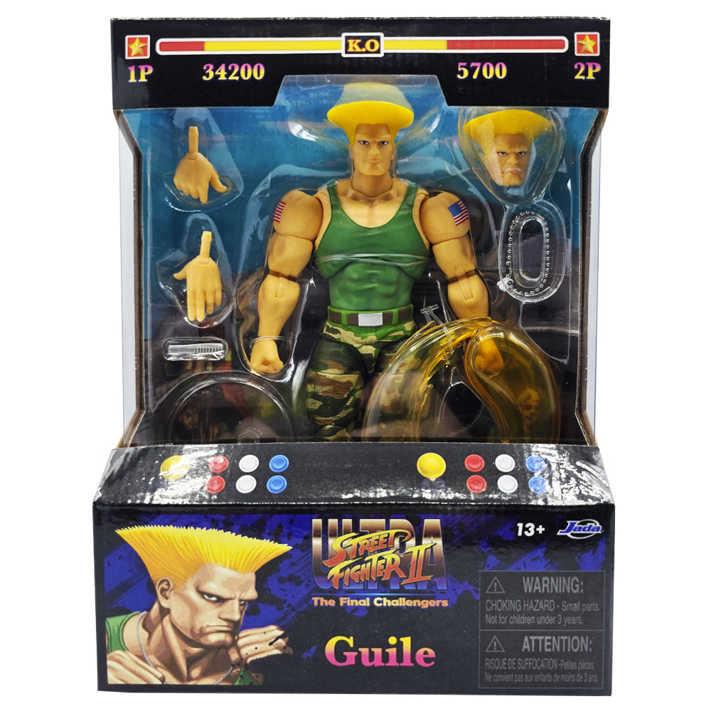Street Fighter II 6-Inch Action Figure - Guile