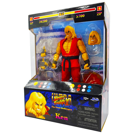 Street Fighter II 6-Inch Action Figure - Ken