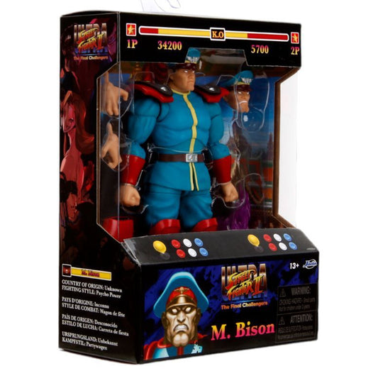 Street Fighter II 6-Inch Action Figure - M. Bison (Player 2)