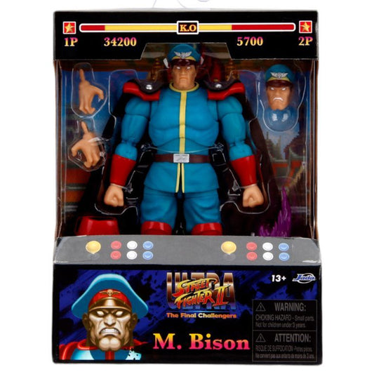 Street Fighter II 6-Inch Action Figure - M. Bison (Player 2)