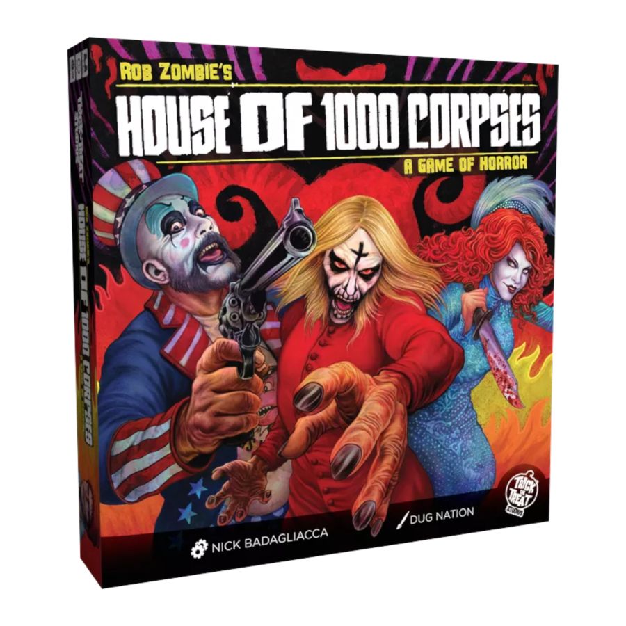 Rob Zombie's House Of 1000 Corpses Board Game