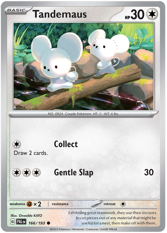 166.  Tandemaus - Common - Paldea Evolved