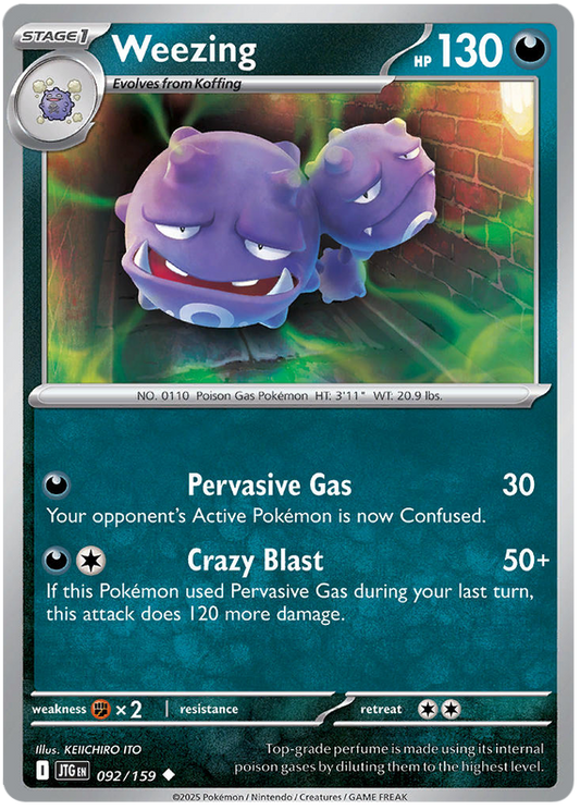 092.Weezing.JTG.Uncommon